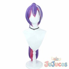 画像2: VTuber　常闇トワ　白衣装　コスプレウィッグ　バーチャルYouTuber　コスプレ鬘　JUJUcosplay (2)