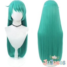 画像1: 水神小夜　マジアアズール　コスプレウィッグ　魔法少女にあこがれて　コスプレ鬘　JUJUcosplay (1)