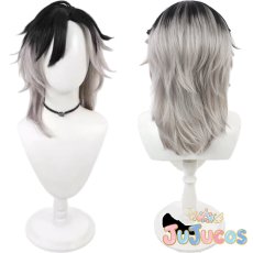 画像1: 実休光忠　コスプレウィッグ　刀剣乱舞　コスプレ鬘　JUJUcosplay (1)