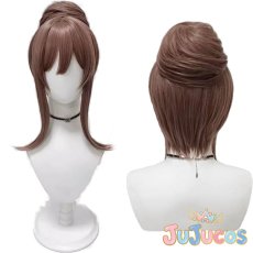 画像1: ノワール　ブラックラビット　コスプレウィッグ　勝利の女神：NIKKE　コスプレ鬘　JUJUcosplay (1)