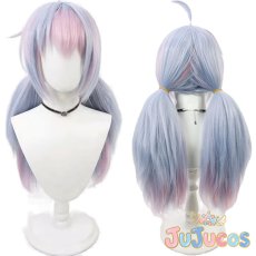 画像1: 宇沢レイサ　コスプレウィッグ　ブルーアーカイブ　コスプレ鬘　JUJUcosplay (1)