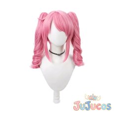 画像2: 花菱はるか　マジアマゼンタ　コスプレウィッグ　魔法少女にあこがれて　コスプレ鬘　JUJUcosplay (2)