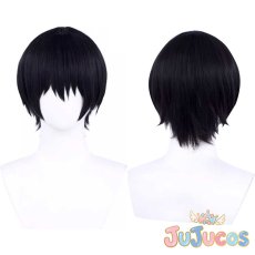 画像1: 出雲 風子　コスプレウィッグ　アンデッドアンラック　コスプレ鬘　JUJUcosplay (1)