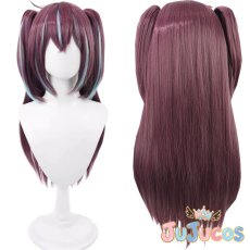 画像1: 阿古屋真珠　ロコムジカ　コスプレウィッグ　魔法少女にあこがれて　コスプレ鬘　JUJUcosplay (1)