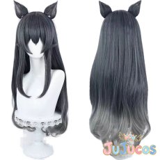 画像1: 血掟テキサス　コスプレウィッグ　アークナイツ　コスプレ鬘　JUJUcosplay (1)