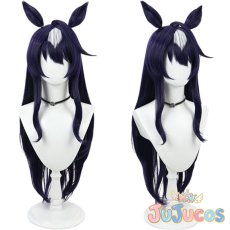 画像1: ヴィルシーナ　コスプレウィッグ　ウマ娘プリティーダービー　コスプレ鬘　JUJUcosplay (1)