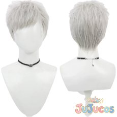 画像1: 真田明彦　コスプレウィッグ　ペルソナ3　コスプレ鬘　JUJUcosplay (1)