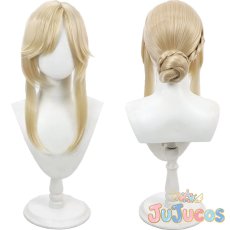 画像1: エード　コスプレウィッグ　勝利の女神：NIKKE　コスプレ鬘　JUJUcosplay (1)