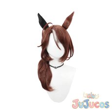 画像2: サウンズオブアース　コスプレウィッグ　ウマ娘プリティーダービー　コスプレ鬘　JUJUcosplay (2)