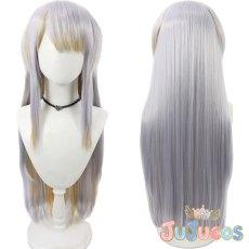 画像1: VTuber　栞葉るり　コスプレウィッグ　バーチャルYouTuber　コスプレ鬘　JUJUcosplay (1)