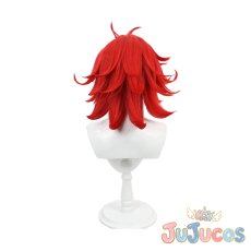 画像3: ニフティ　コスプレウィッグ　ハズビン・ホテル（Hazbin Hotel）　コスプレ鬘　JUJUcosplay (3)