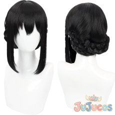 画像1: 藍原芽衣　着物　コスプレウィッグ　citrus　コスプレ鬘　JUJUcosplay (1)