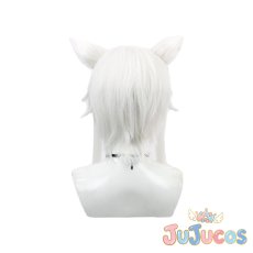 画像3: VTuber　白上フブキ　ベリーショート　コスプレウィッグ　バーチャルYouTuber　コスプレ鬘　JUJUcosplay (3)