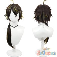 画像1: 火車切　コスプレウィッグ　刀剣乱舞　コスプレ鬘　JUJUcosplay (1)