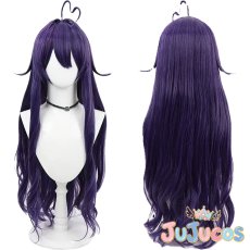 画像1: 柊うてな　マジアベーゼ　ロングVer.　コスプレウィッグ　魔法少女にあこがれて　コスプレ鬘　JUJUcosplay (1)