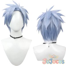 画像1: レナトス・リボル　コスプレウィッグ　マッシュル-MASHLE-　コスプレ鬘　JUJUcosplay (1)