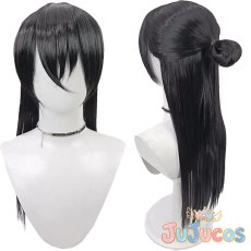 画像1: 孫六兼元　コスプレウィッグ　刀剣乱舞　コスプレ鬘　JUJUcosplay (1)