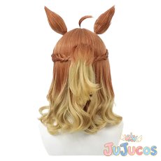 画像3: ジャングルポケット　コスプレウィッグ　ウマ娘プリティーダービー　コスプレ鬘　JUJUcosplay (3)