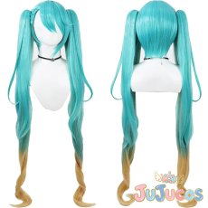 画像1: 「マジカルミライ 2024」　初音ミク　コスプレウィッグ　VOICEROID　コスプレ鬘　JUJUcosplay (1)