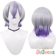 画像1: 大慶直胤　コスプレウィッグ　刀剣乱舞　コスプレ鬘　JUJUcosplay (1)