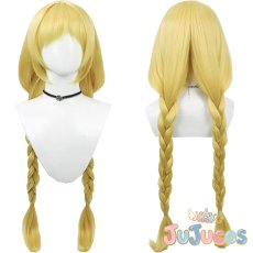 画像1: 犬飼いろは(キュアフレンディ)　コスプレウィッグ　ひろがるスカイ!プリキュア　コスプレ鬘　JUJUcosplay (1)