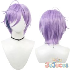 画像1: VTuber　3SKM　榊ネス　コスプレウィッグ　バーチャルYouTuber　コスプレ鬘　JUJUcosplay (1)