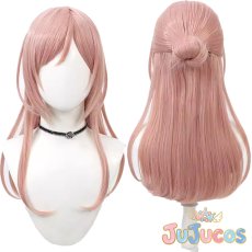 画像1: 姫崎莉波　コスプレウィッグ　学園アイドルマスター　コスプレ鬘　JUJUcosplay (1)