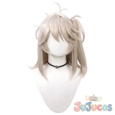 画像2: VOICEVOX　春日部つむぎ　コスプレウィッグ　VOICEROID　コスプレ鬘　JUJUcosplay (2)