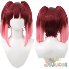 画像1: コンパス　アグネス・ギーベンラート　コスプレウィッグ　機動戦士ガンダムSEED FREEDOM　コスプレ鬘　JUJUcosplay (1)