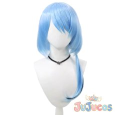 画像2: Vtuber　星街すいせい　東洋風スーツ衣装　コスプレウィッグ　バーチャルYouTuber　コスプレ鬘　JUJUcosplay (2)