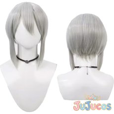 画像1: カルド・ゲヘナ　コスプレウィッグ　マッシュル-MASHLE-　コスプレ鬘　JUJUcosplay (1)