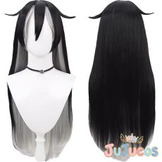 画像1: 数珠丸恒次　コスプレウィッグ　刀剣乱舞　コスプレ鬘　JUJUcosplay (1)