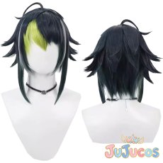 画像1: VTuber　伊波ライ　コスプレウィッグ　バーチャルYouTuber　コスプレ鬘　JUJUcosplay (1)