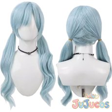 画像1: とっておきのおまじない　Mellow Streamer　日野森雫　コスプレウィッグ　プロジェクトセカイ カラフルステージ！ feat. 初音ミク　コスプレ鬘　JUJUcosplay (1)