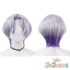 画像1: 朝班「R1ze」　大黒可不可　コスプレウィッグ　18TRIP（エイティーントリップ）　コスプレ鬘　JUJUcosplay (1)