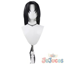画像2: 白黒無常(謝必安)　残花の涙　コスプレウィッグ　IdentityV 第五人格　コスプレ鬘　JUJUcosplay (2)