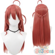 画像1: Vtuber　ホロライブ　さくらみこ　2024誕生日記念衣装　コスプレウィッグ　バーチャルYouTuber　コスプレ鬘　JUJUcosplay (1)