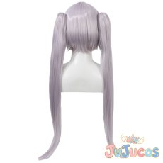 画像3: VTuber　VSPO！　ぶいすぽっ！　兎咲ミミ　天使界隈ファッション　コスプレウィッグ　バーチャルYouTuber　コスプレ鬘　JUJUcosplay (3)