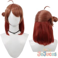 画像1: 花海佑芽　制服　コスプレウィッグ　学園アイドルマスター　コスプレ鬘　JUJUcosplay (1)