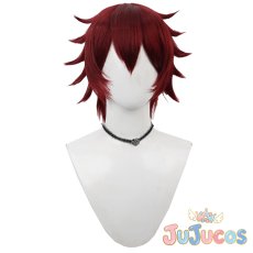 画像2: ギデル　Gidel　コスプレウィッグ　ツイステッドワンダーランド　コスプレ鬘　JUJUcosplay (2)