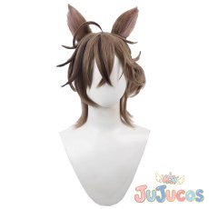 画像2: ステインレス　コスプレウィッグ　アークナイツ　コスプレ鬘　JUJUcosplay (2)