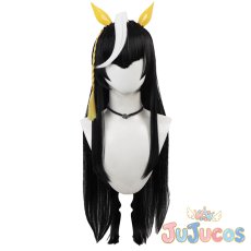 画像2: カルストンライトオ　コスプレウィッグ　ウマ娘プリティーダービー　コスプレ鬘　JUJUcosplay (2)