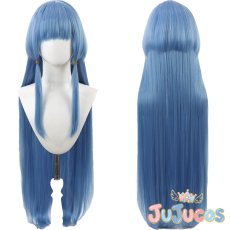 画像1: 青木れいか　コスプレウィッグ　ハピネスチャージプリキュア!　コスプレ鬘　JUJUcosplay (1)