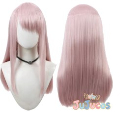 画像1: ネオン　コスプレウィッグ　勝利の女神：NIKKE　コスプレ鬘　JUJUcosplay (1)