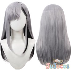 画像1: VTuber　「七次元生徒会！」　樋口楓　コスプレウィッグ　バーチャルYouTuber　コスプレ鬘　JUJUcosplay (1)