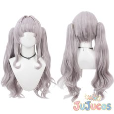 画像1: VTuber　紫咲シオン　ゴスロリ衣装　コスプレウィッグ　バーチャルYouTuber　コスプレ鬘　JUJUcosplay (1)