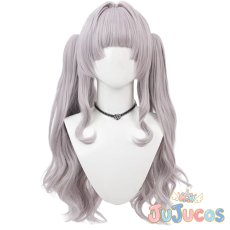 画像2: VTuber　紫咲シオン　ゴスロリ衣装　コスプレウィッグ　バーチャルYouTuber　コスプレ鬘　JUJUcosplay (2)