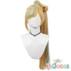 画像2: VTuber　立伝都々　コスプレウィッグ　バーチャルYouTuber　コスプレ鬘　JUJUcosplay (2)