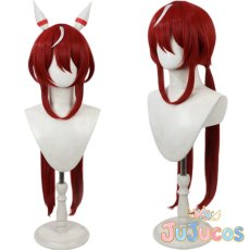 画像1: ウインバリアシオン　勝負服　コスプレウィッグ　ウマ娘プリティーダービー　コスプレ鬘　JUJUcosplay (1)