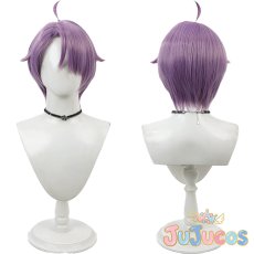 画像1: 藤　コスプレウィッグ　合コンに行ったら女がいなかった話　コスプレ鬘　JUJUcosplay (1)